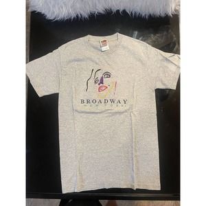 Vintage Broadway Single Stitched Unique theater t Shirt 1990s Unique